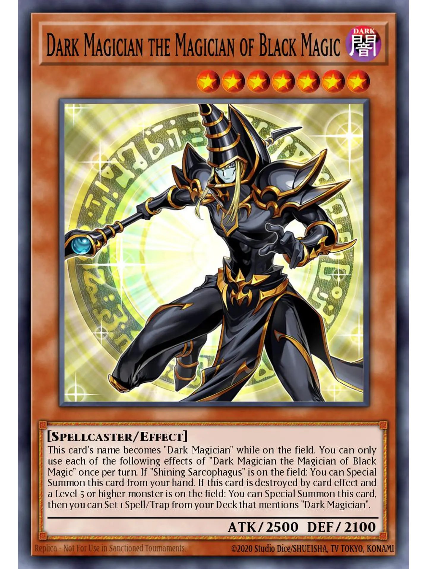 Dark Magician the Magician of Black Magic - MAMO-EN051 - Ultra Rare 1st Edition 1