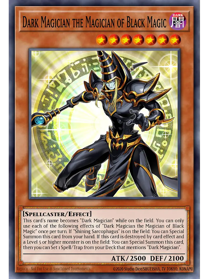 Dark Magician the Magician of Black Magic - MAMO-EN051 - Ultra Rare 1st Edition 1