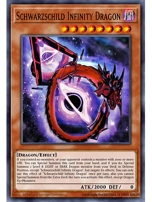 Schwarzschild Infinity Dragon - MAMO-EN053 - Ultra Rare 1st Edition