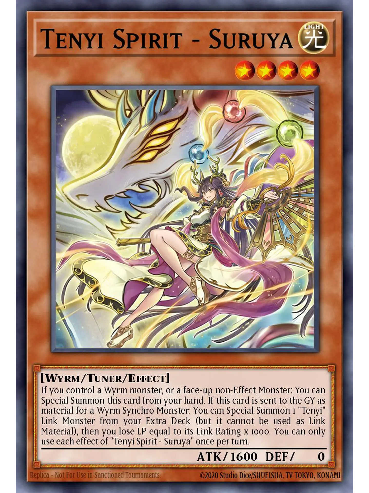 Tenyi Spirit - Suruya - MAMO-EN056 - Ultra Rare 1st Edition 1