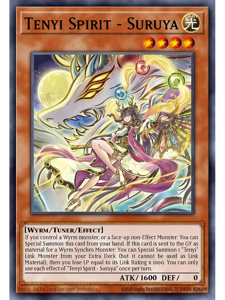 Tenyi Spirit - Suruya - MAMO-EN056 - Ultra Rare 1st Edition 1