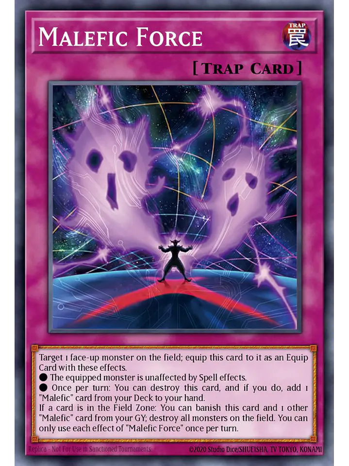 Malefic Force - MAMO-EN024 - Ultra Rare 1st Edition 1