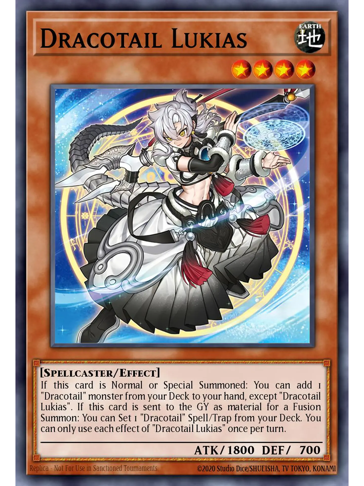 Dracotail Lukias - MAMO-EN061 - Ultra Rare 1st Edition 1