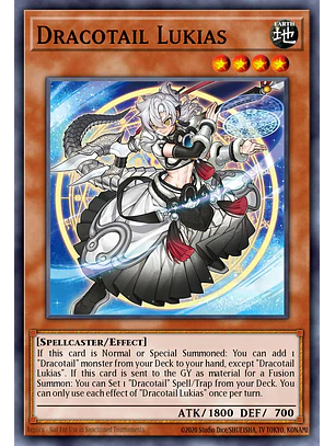 Dracotail Lukias - MAMO-EN061 - Ultra Rare 1st Edition