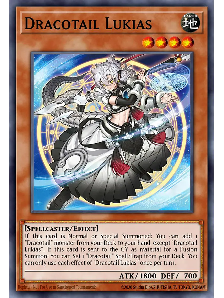 Dracotail Lukias - MAMO-EN061 - Ultra Rare 1st Edition 1