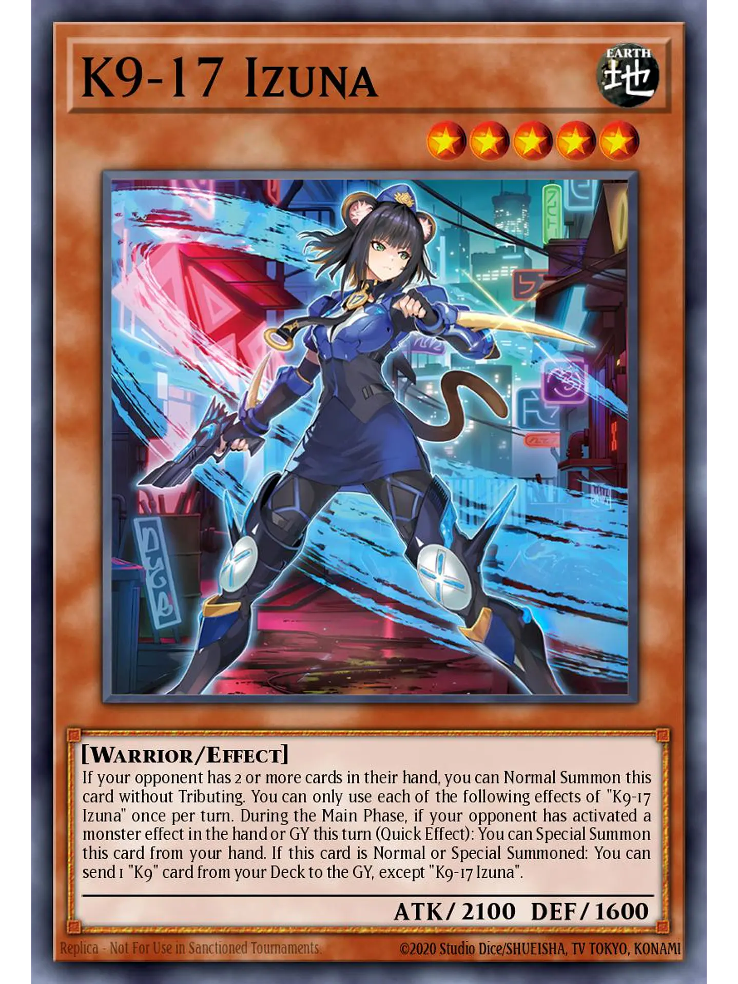 K9-17 Izuna - MAMO-EN062 - Ultra Rare 1st Edition 1
