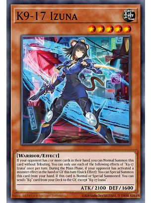 K9-17 Izuna - MAMO-EN062 - Ultra Rare 1st Edition