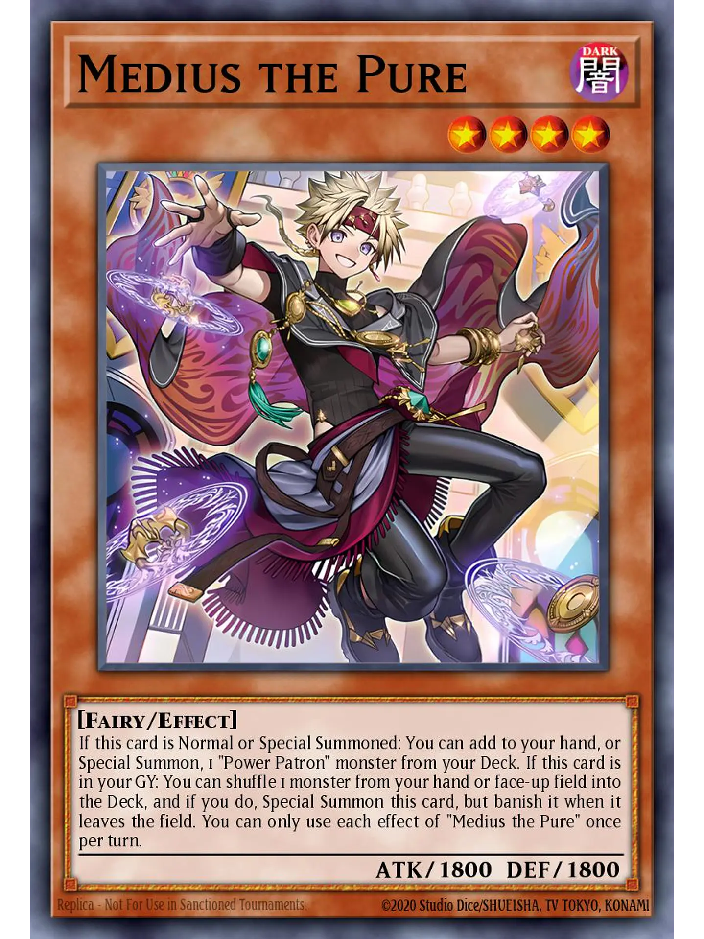 Medius the Pure - MAMO-EN063 - Ultra Rare 1st Edition 1