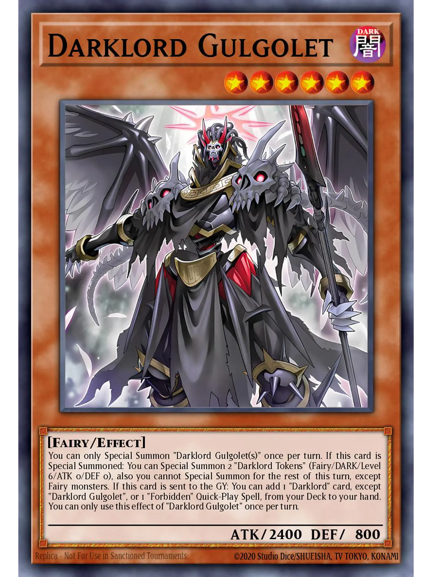 Darklord Gulgolet - MAMO-EN067 - Ultra Rare 1st Edition 1