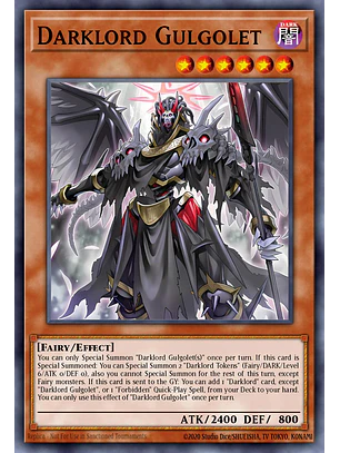 Darklord Gulgolet - MAMO-EN067 - Ultra Rare 1st Edition