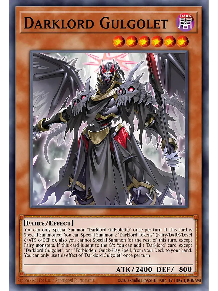 Darklord Gulgolet - MAMO-EN067 - Ultra Rare 1st Edition 1
