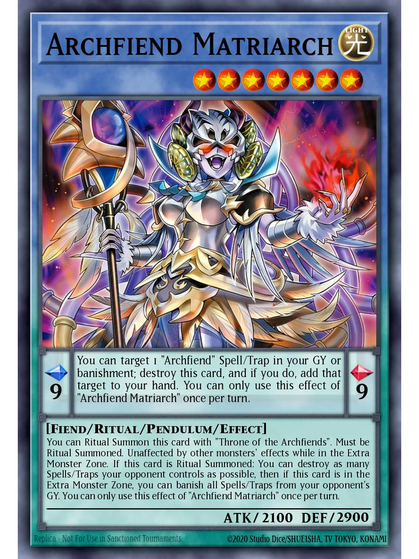 Archfiend Matriarch - MAMO-EN070 - Ultra Rare 1st Edition 1