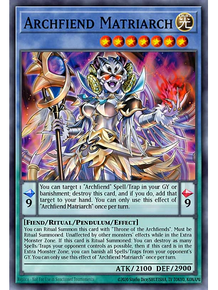 Archfiend Matriarch - MAMO-EN070 - Ultra Rare 1st Edition