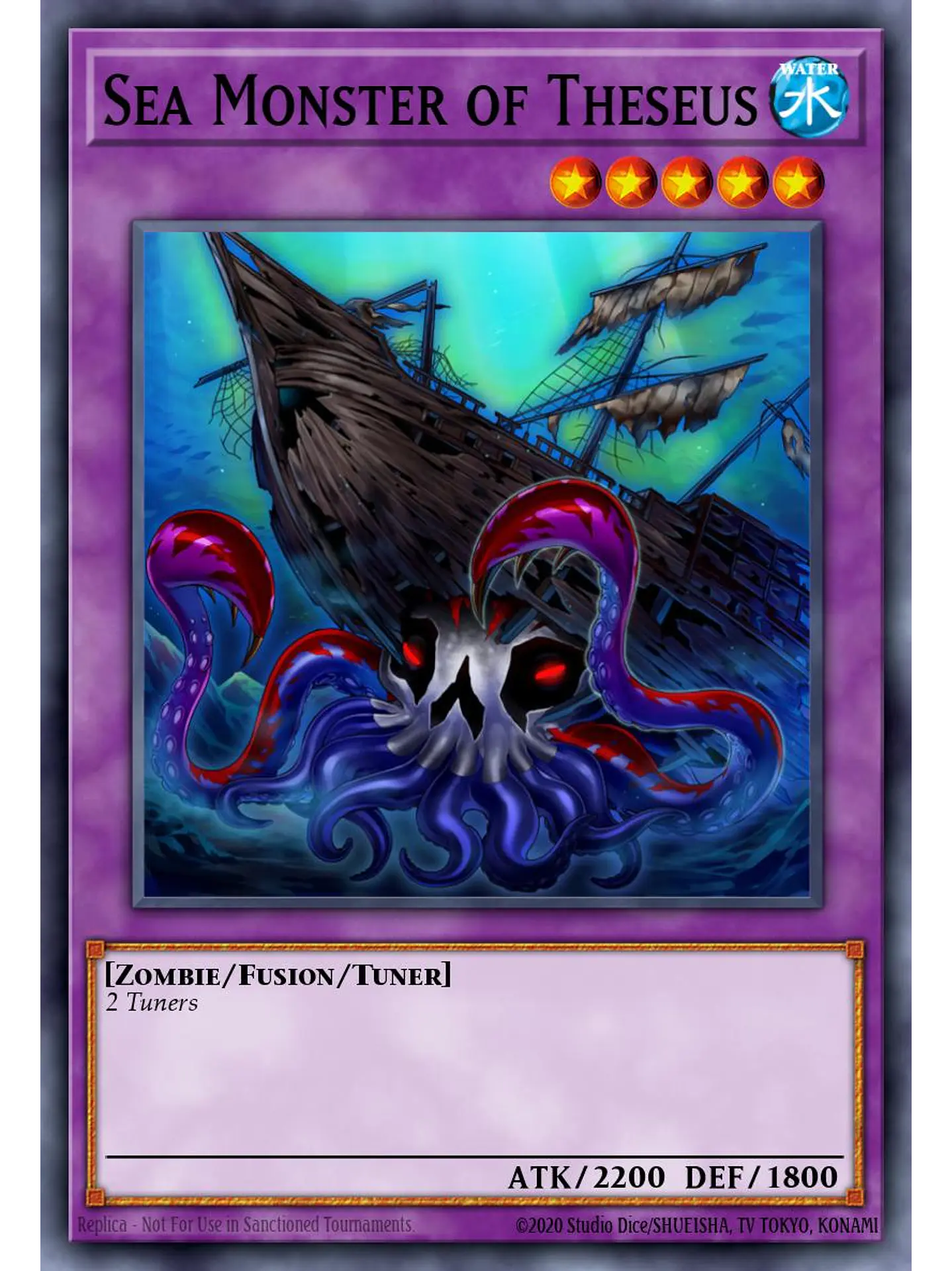 Sea Monster of Theseus - MAMO-EN071 - Ultra Rare 1st Edition 1