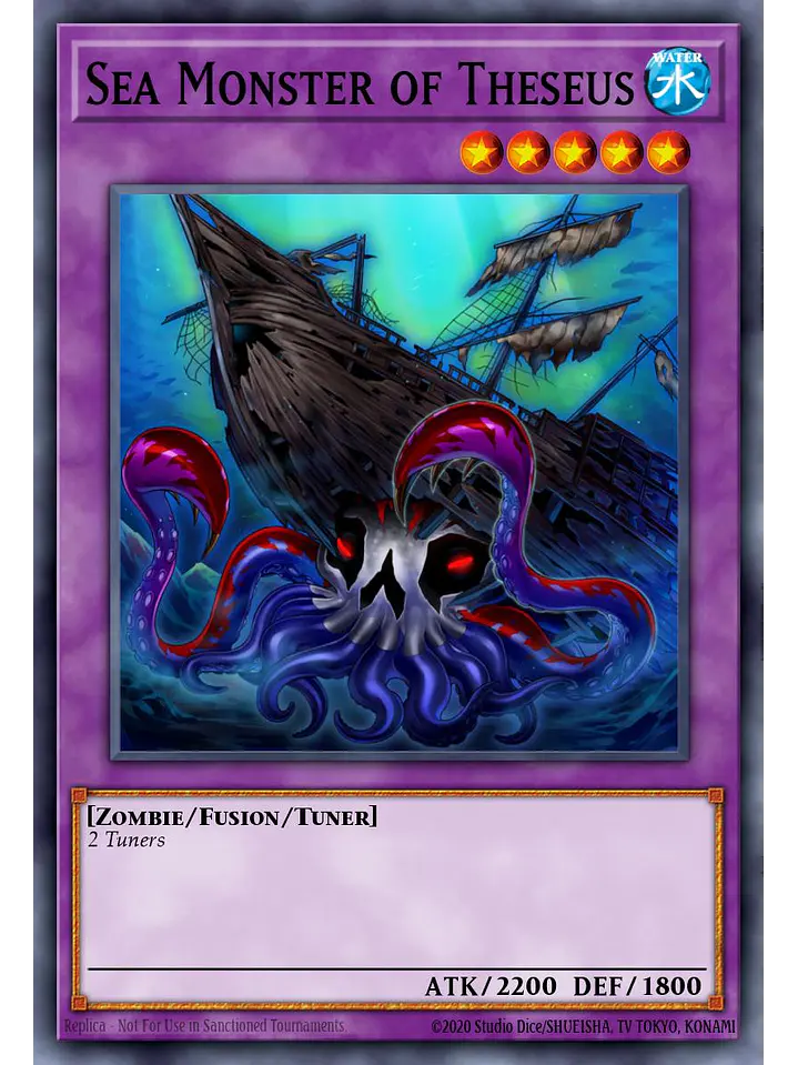 Sea Monster of Theseus - MAMO-EN071 - Ultra Rare 1st Edition 1