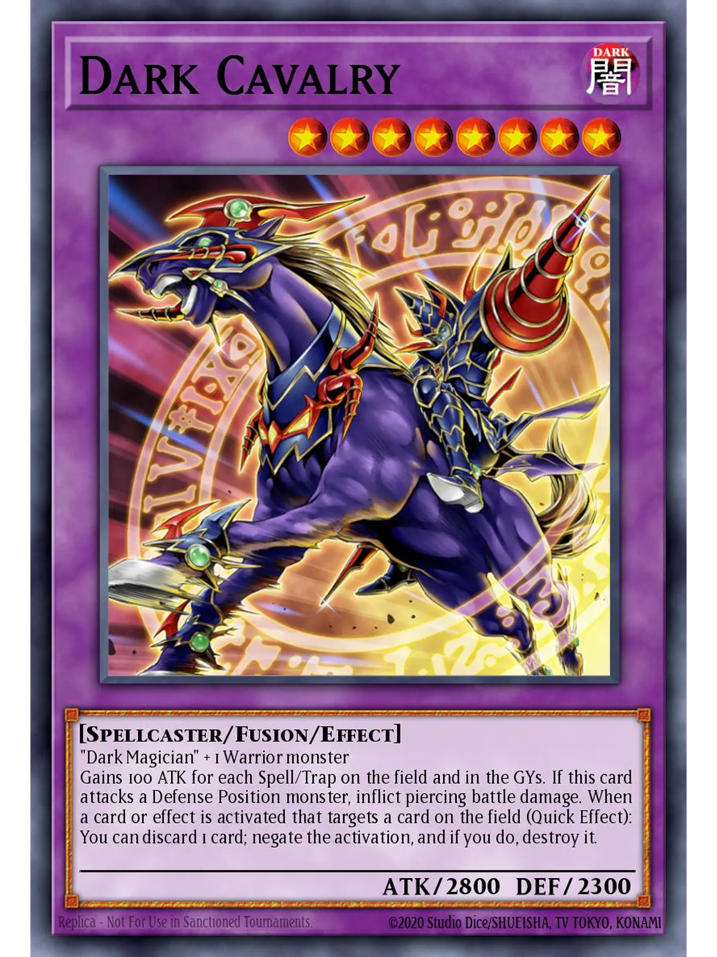 Dark Cavalry - MAMO-EN072 - Ultra Rare 1st Edition 1