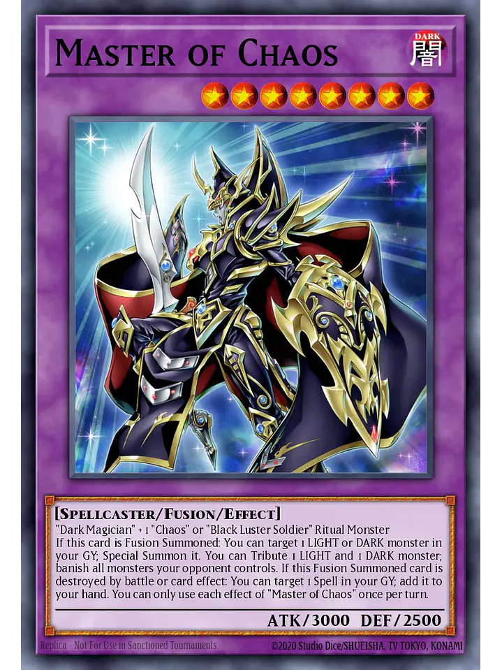 Master of Chaos - MAMO-EN073 - Ultra Rare 1st Edition 1