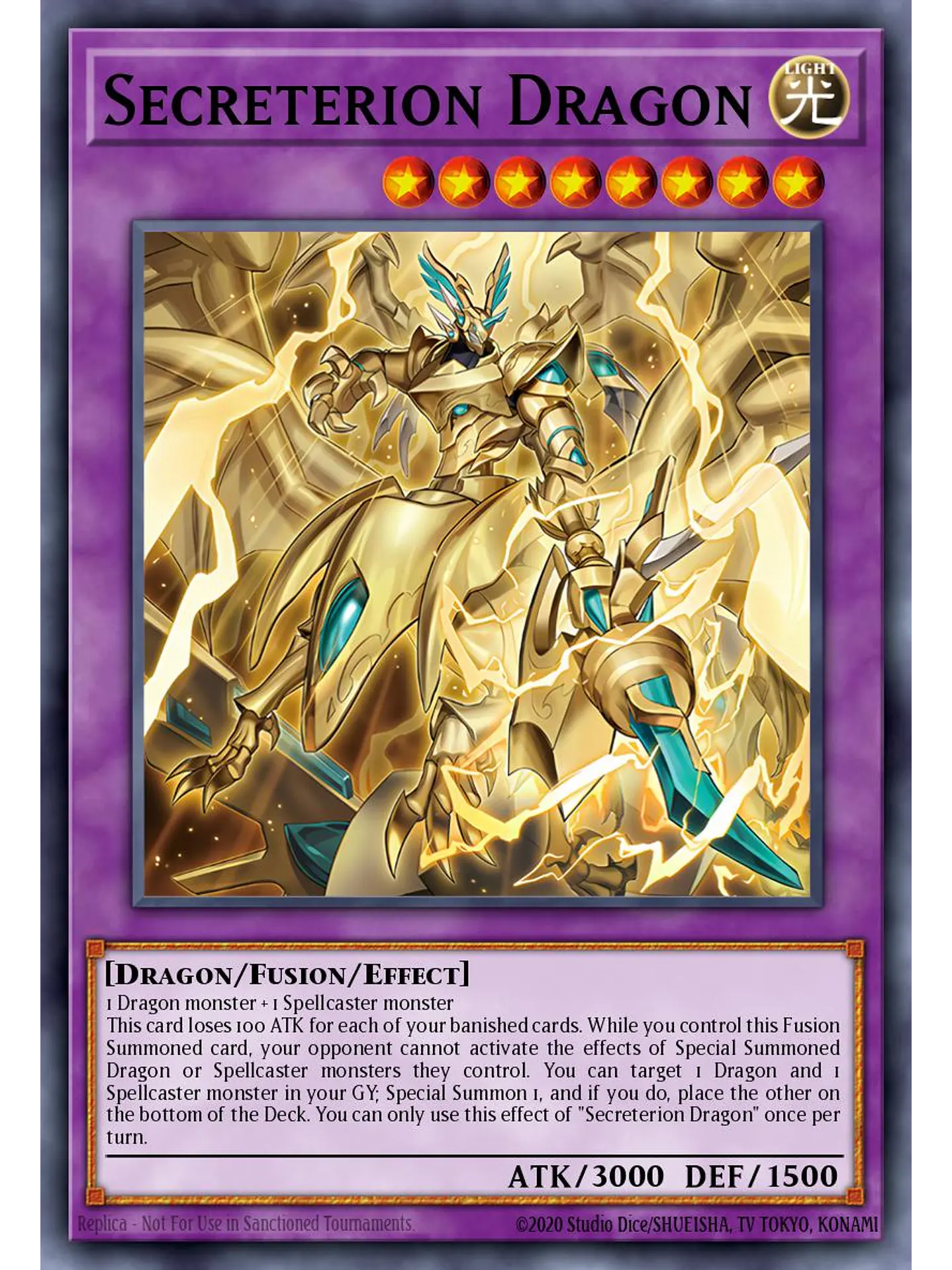Secreterion Dragon - MAMO-EN078 - Ultra Rare 1st Edition 1