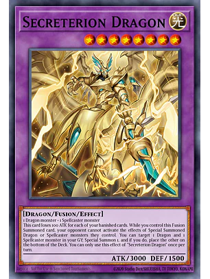 Secreterion Dragon - MAMO-EN078 - Ultra Rare 1st Edition