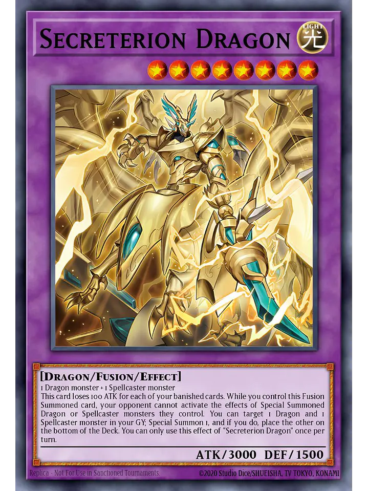 Secreterion Dragon - MAMO-EN078 - Ultra Rare 1st Edition 1