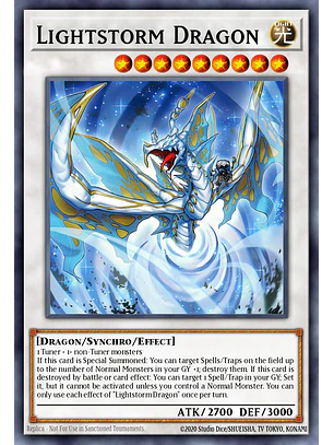 Lightstorm Dragon - MAMO-EN082 - Ultra Rare 1st Edition
