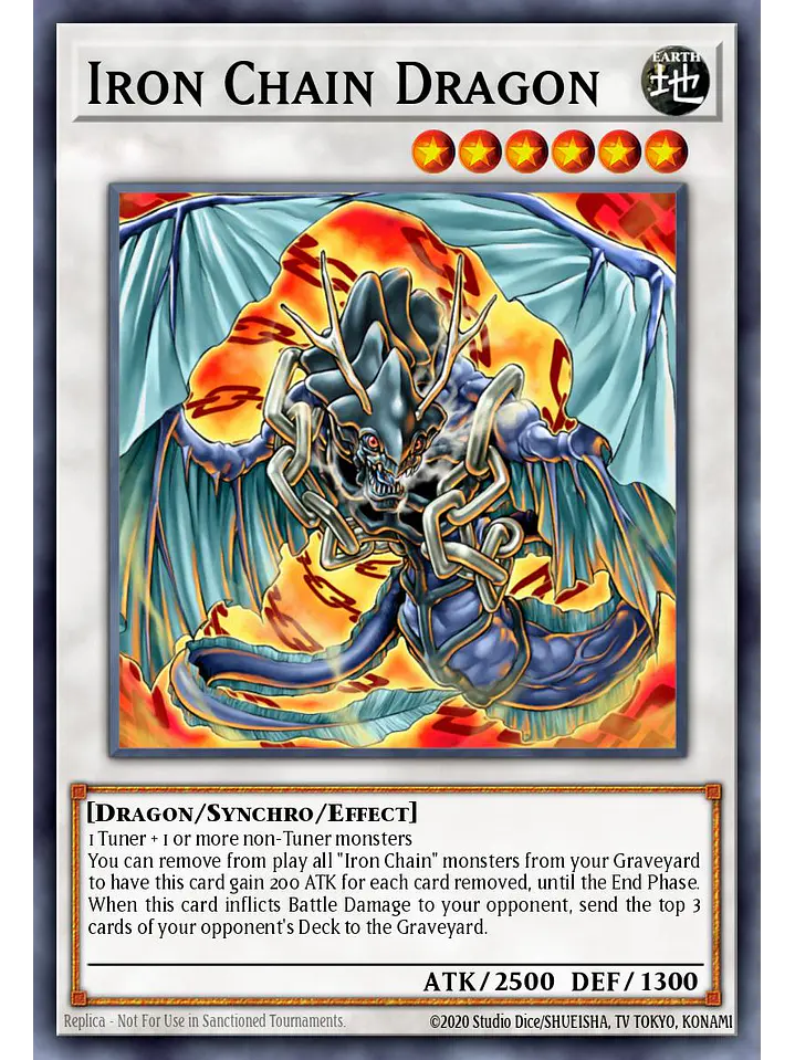Iron Chain Dragon - MAMO-EN081 - Ultra Rare 1st Edition 1