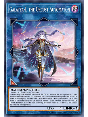 Galatea-I, the Orcust Automaton - MAMO-EN090 - Ultra Rare 1st Edition