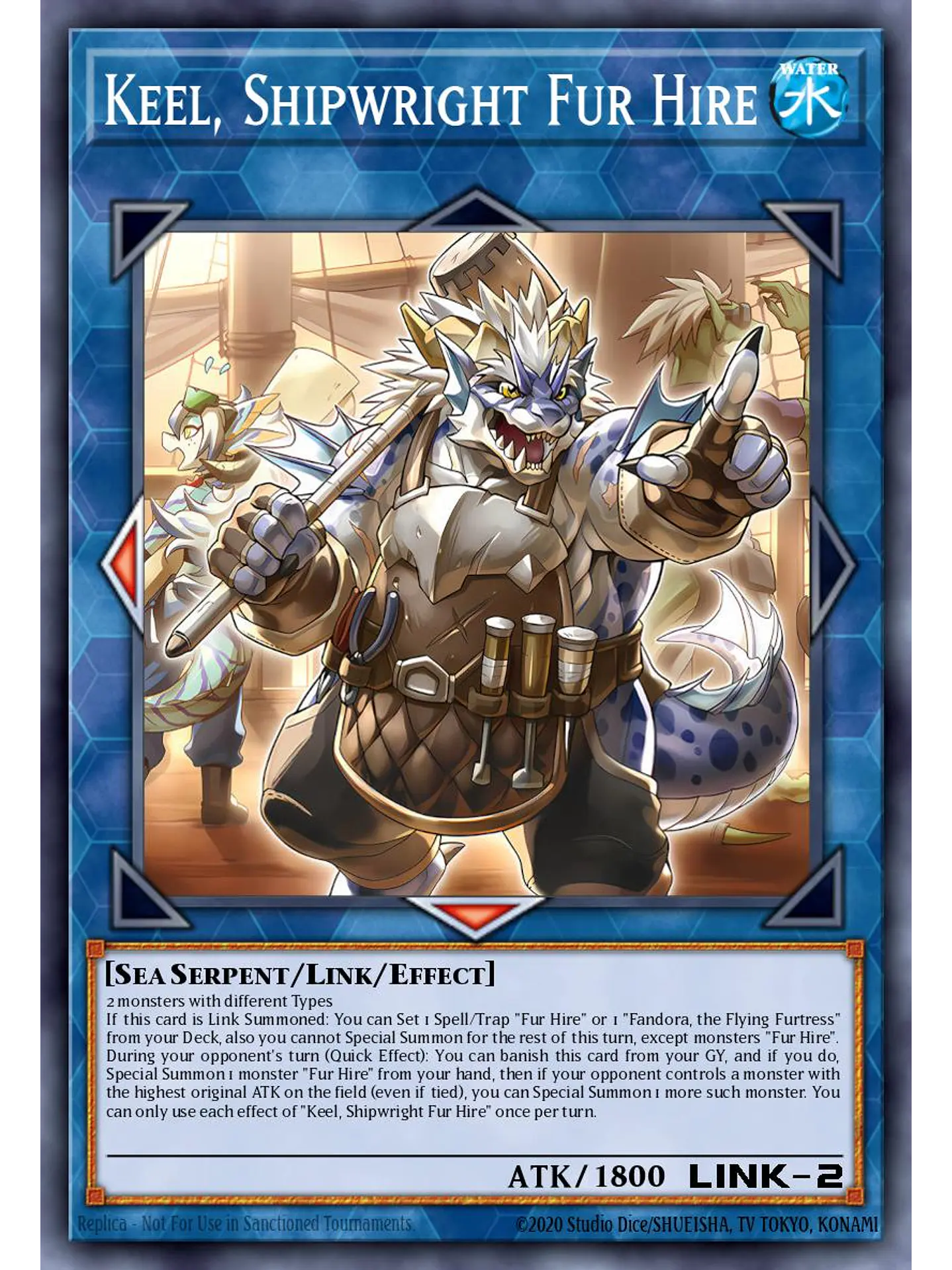 Keel, Shipwright Fur Hire - MAMO-EN092 - Ultra Rare 1st Edition 1