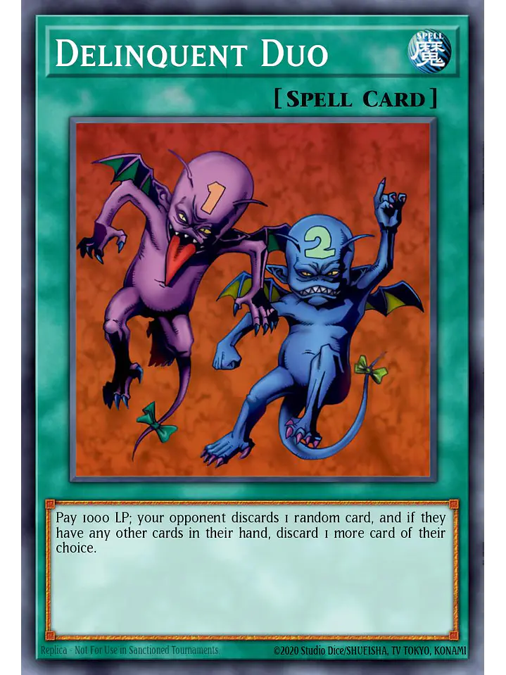 Delinquent Duo - MAMO-EN093 - Ultra Rare 1st Edition 1