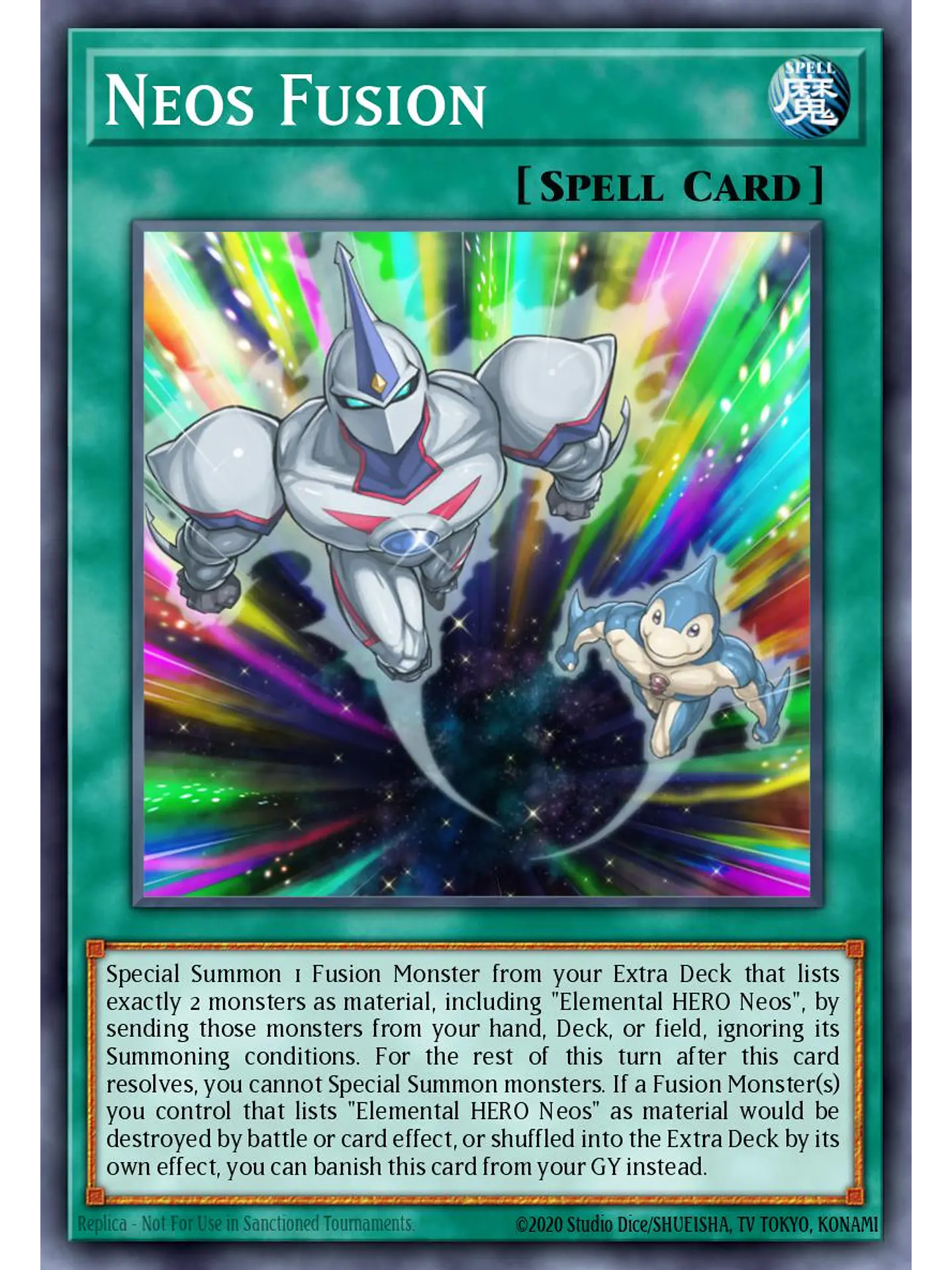 Neos Fusion - MAMO-EN094 - Ultra Rare 1st Edition 1