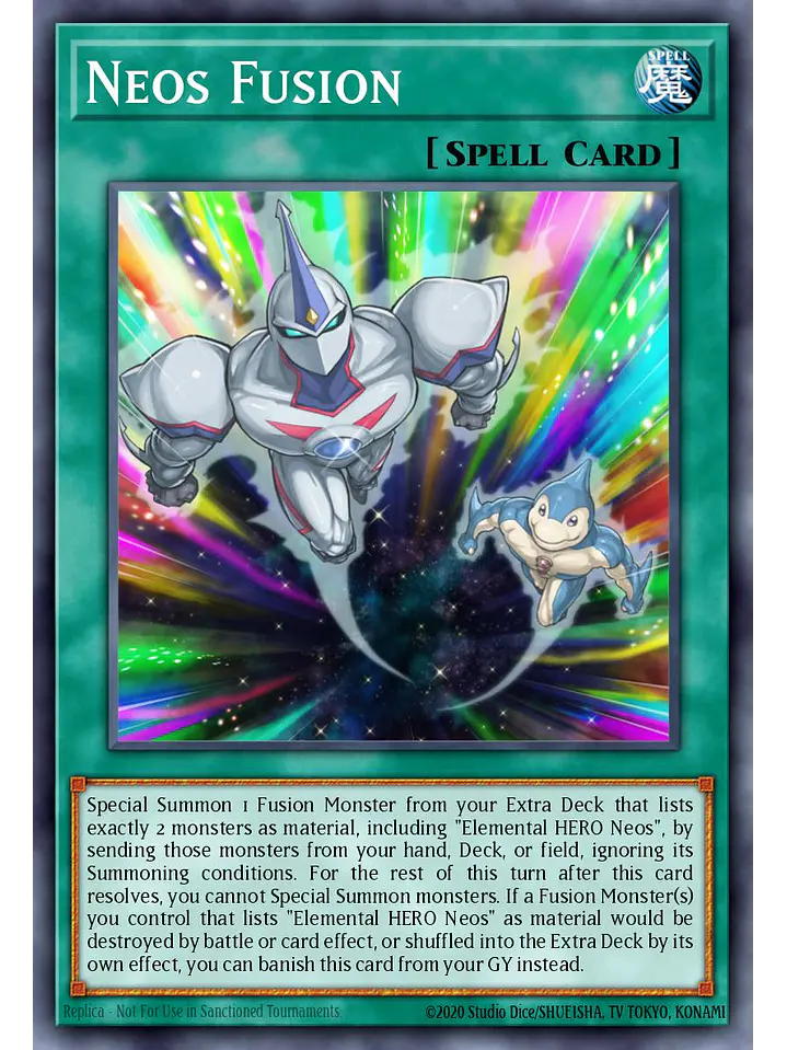 Neos Fusion - MAMO-EN094 - Ultra Rare 1st Edition 1