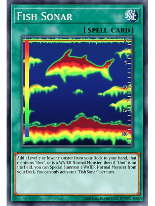 Fish Sonar - MAMO-EN095 - Ultra Rare 1st Edition