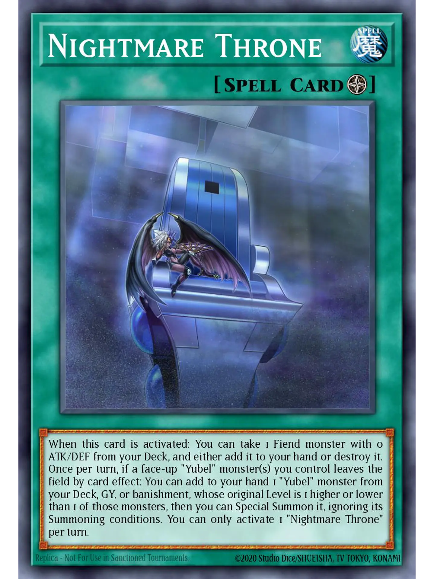 Nightmare Throne - MAMO-EN097 - Ultra Rare 1st Edition 1