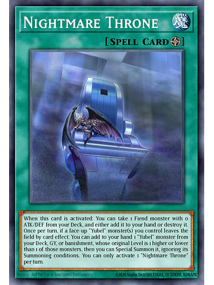 Nightmare Throne - MAMO-EN097 - Ultra Rare 1st Edition
