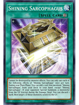 Shining Sarcophagus - MAMO-EN096 - Ultra Rare 1st Edition
