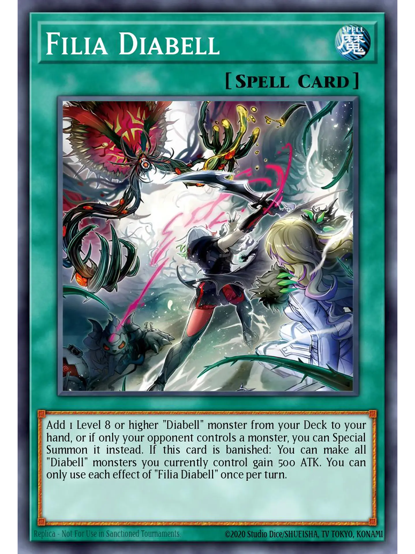 Filia Diabell - MAMO-EN100 - Ultra Rare 1st Edition 1