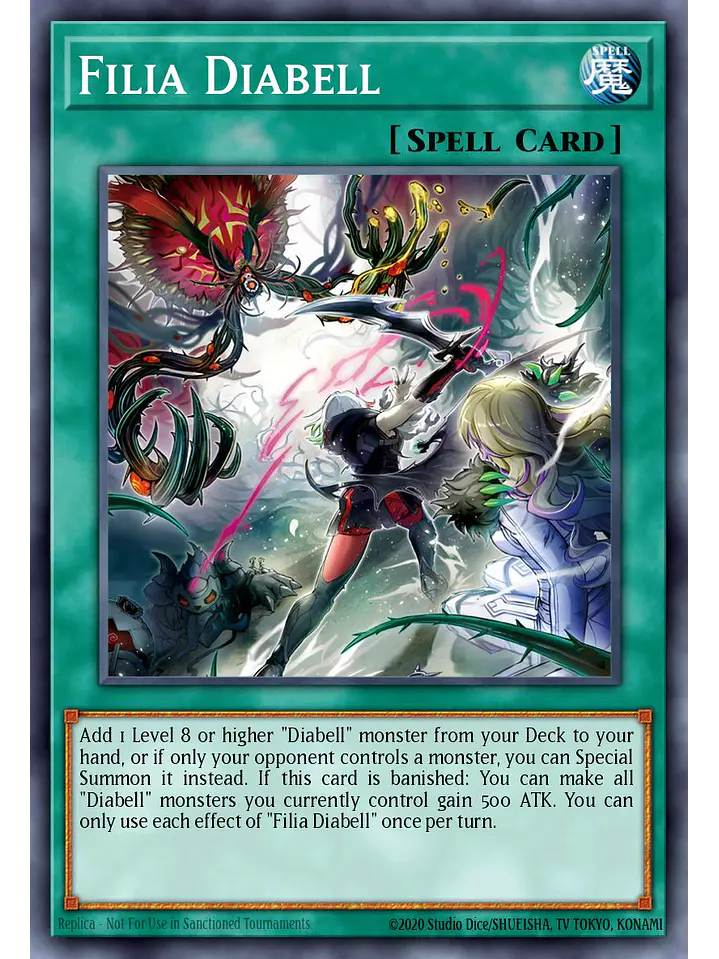 Filia Diabell - MAMO-EN100 - Ultra Rare 1st Edition 1