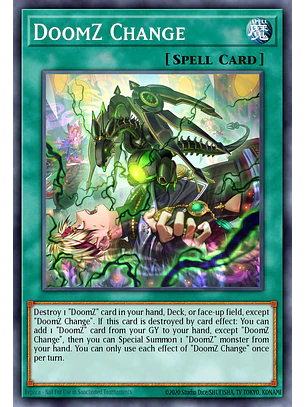 DoomZ Change - MAMO-EN104 - Ultra Rare 1st Edition