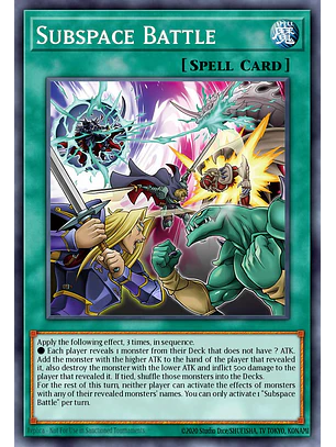 Subspace Battle - MAMO-EN111 - Ultra Rare 1st Edition