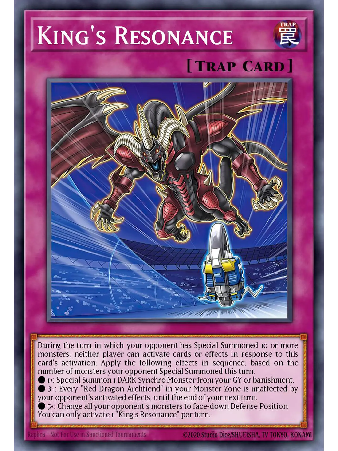 King's Resonance - MAMO-EN119 - Ultra Rare 1st Edition 1