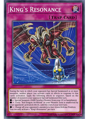 King's Resonance - MAMO-EN119 - Ultra Rare 1st Edition