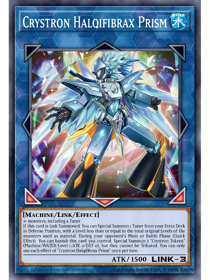 Crystron Halqifibrax Prism - MAMO-EN126 - Starlight Rare 1st Edition 1