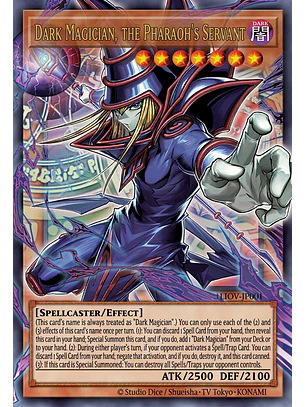 Dark Magician, the Pharaoh's Servant (extended art) - MAMO-EN001 - Ultra Rare 1st Edition