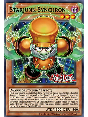 Starjunk Synchron (extended art) - MAMO-EN008 - Ultra Rare 1st Edition