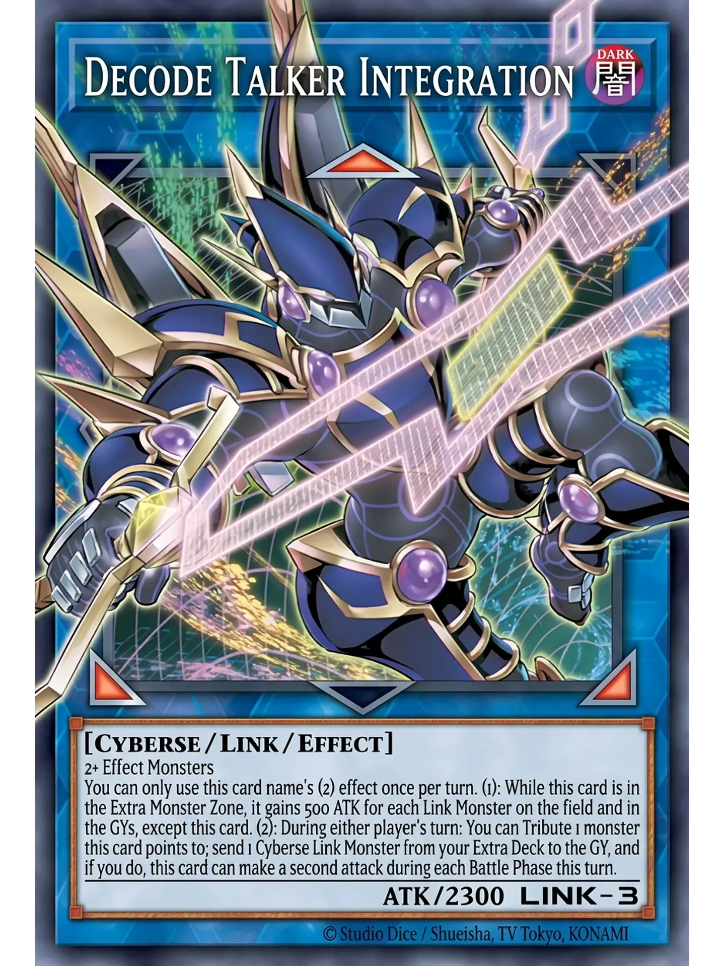 Decode Talker Integration (extended art) - MAMO-EN016 - Starlight Rare 1st Edition 1