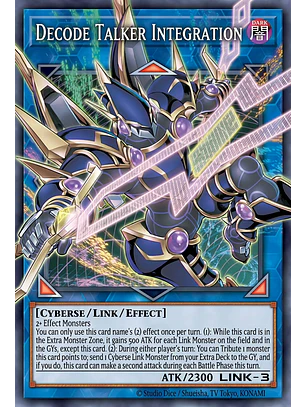 Decode Talker Integration (extended art) - MAMO-EN016 - Grand Master Rare 1st Edition
