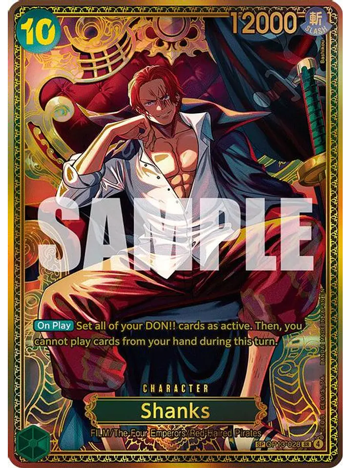 OP13-028 (Special Rare) Shanks (SP) 1