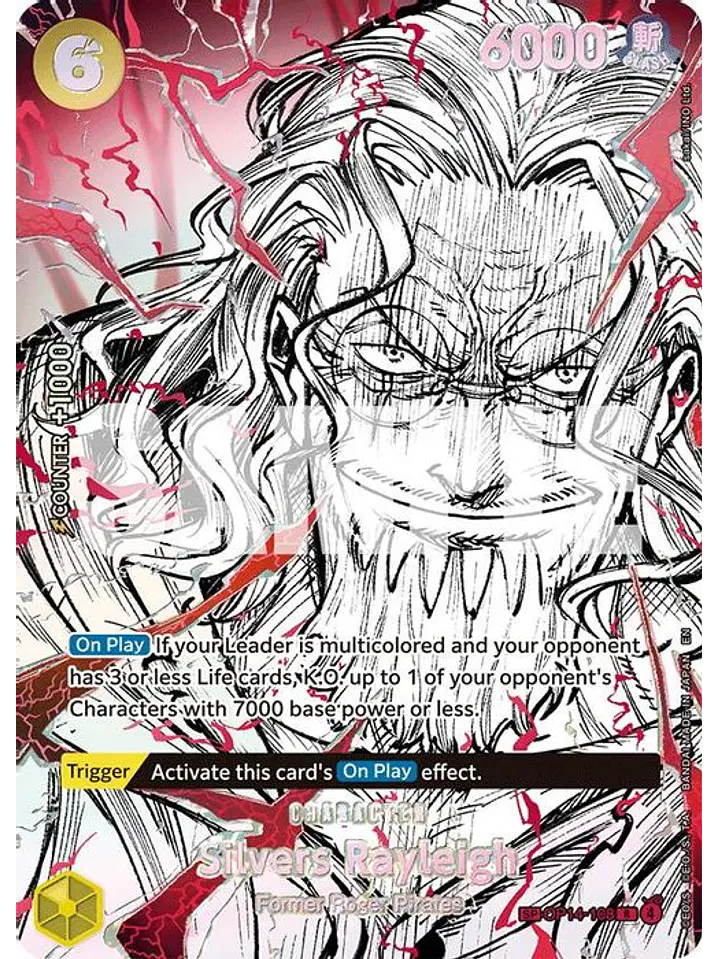 OP14-108 (Special Rare) Silvers Rayleigh (SP) 1