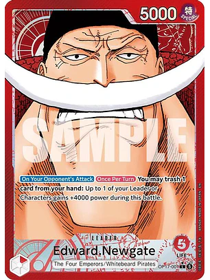 OP17-001 (Alternate Art) Edward.Newgate (001)