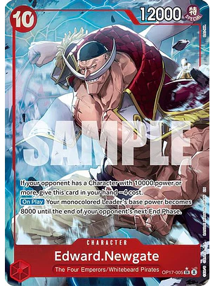 OP17-005 (Alternate Art) Edward.Newgate (005)